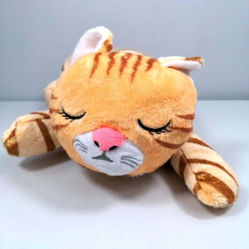 2023 Pets Know Best HuggieKitty Orange Tabby Tiger Cat Anxiety Plush Toy 11